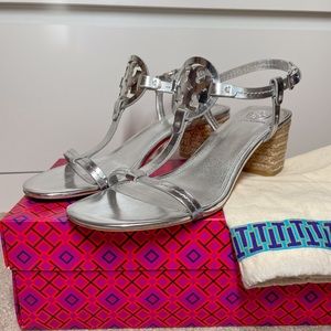 Tory Burch Miller Espadrille Heeled Sandals